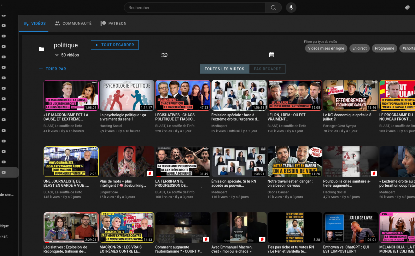 Contenus audiovisuels pour penser la société