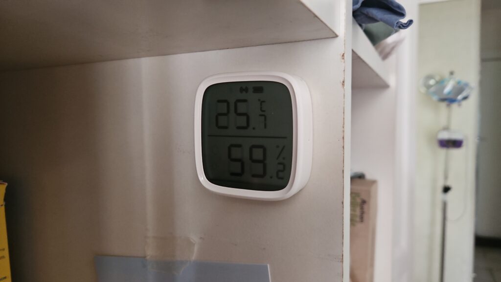 thermomètre avec affichage digital